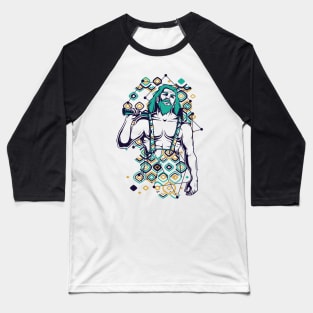 Zues Greek God Baseball T-Shirt